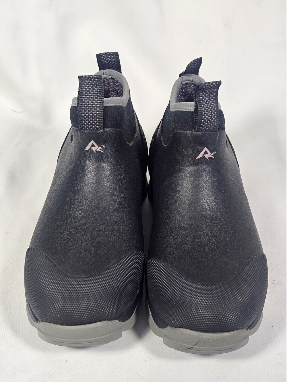 Ridgecut Water Resistant Neoprene Low Black Rubber Work Boots Women Size 7